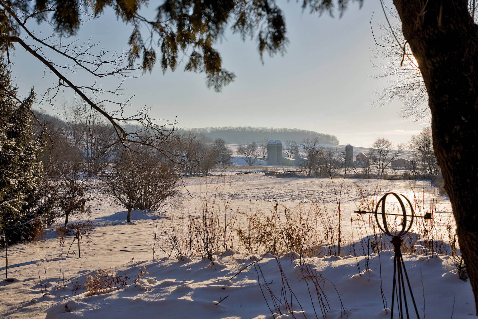 You, Snowshoes, and the Countryside